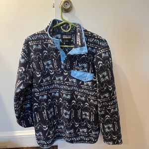 Patagonia Synchilla Women’s fleece pull over Size S